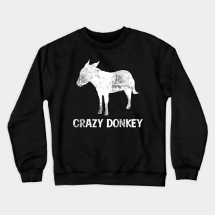 Crazy Donkey Crewneck Sweatshirt